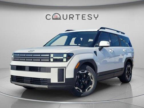 White 2024 Hyundai SANTA FE SEL