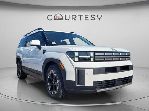 White 2024 Hyundai SANTA FE SEL