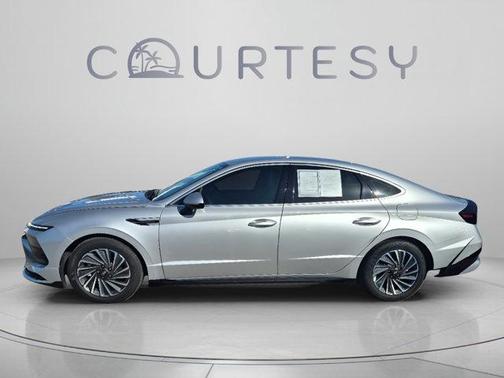 Silver 2025 Hyundai SONATA Hybrid SEL