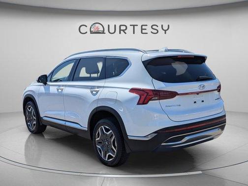 Serenity White Pearl 2023 Hyundai SANTA FE HEV SEL Premium