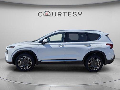Serenity White Pearl 2023 Hyundai SANTA FE HEV SEL Premium