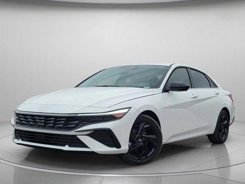 White 2026 Hyundai ELANTRA SEL SPORT PREMIUM