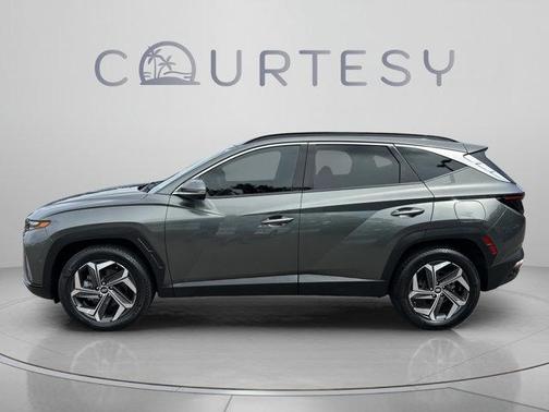 Amazon Gray 2022 Hyundai TUCSON Limited