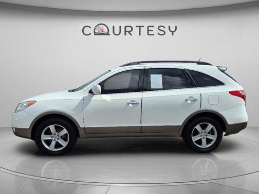 Stone White 2010 Hyundai Veracruz Limited