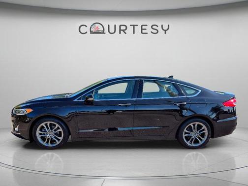 Black Metallic 2020 Ford Fusion Hybrid Titanium