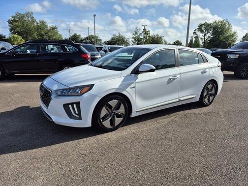 Ceramic White 2020 Hyundai IONIQ Hybrid SEL