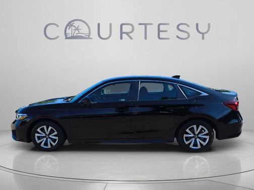 Crystal Black Pearl 2025 Honda Civic LX