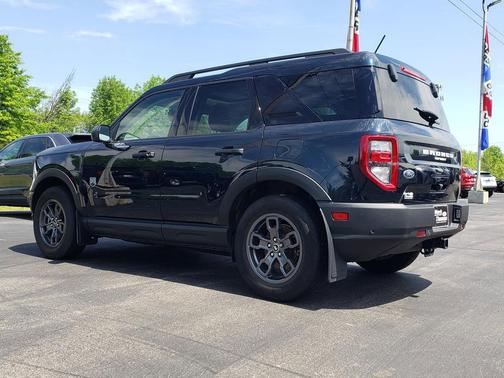 Alto Blue Metallic Tinted Clearcoat 2023 Ford Bronco Sport Big Bend