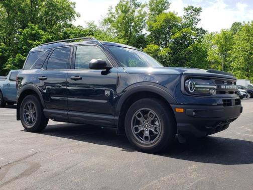 Alto Blue Metallic Tinted Clearcoat 2023 Ford Bronco Sport Big Bend