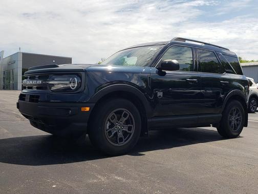 Alto Blue Metallic Tinted Clearcoat 2023 Ford Bronco Sport Big Bend