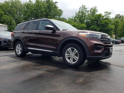 Brown 2020 Ford Explorer XLT
