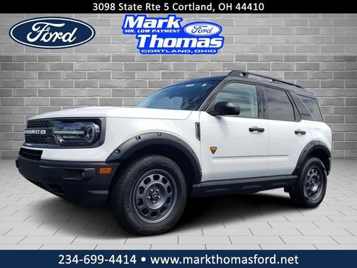 Oxford White 2021 Ford Bronco Sport Badlands