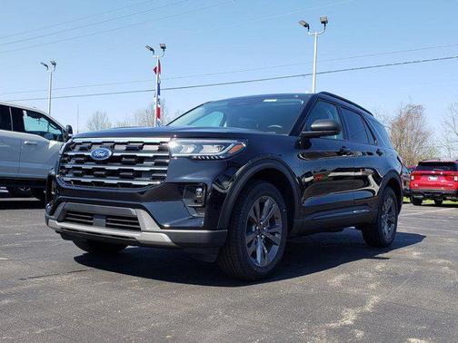 Agate Black Metallic 2026 Ford Explorer Active