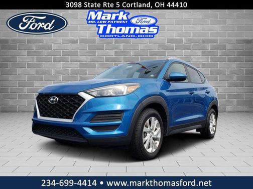 Aqua Blue 2020 Hyundai TUCSON Value