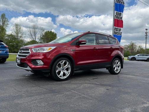 Ruby Red Metallic Tinted Clearcoat 2019 Ford Escape Titanium
