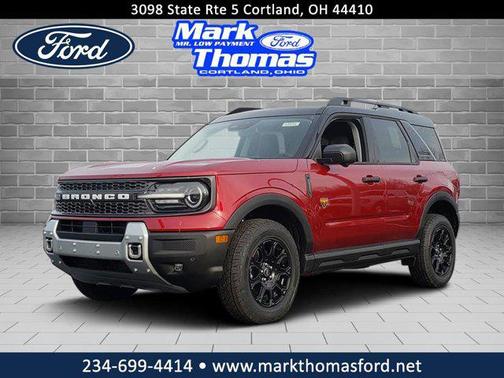 Ruby Red Metallic Tinted Clearcoat 2025 Ford Bronco Sport Badlands SUV