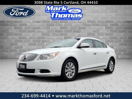 White 2010 Buick LaCrosse CX