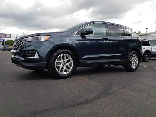 Stone Blue Metallic 2023 Ford Edge SEL