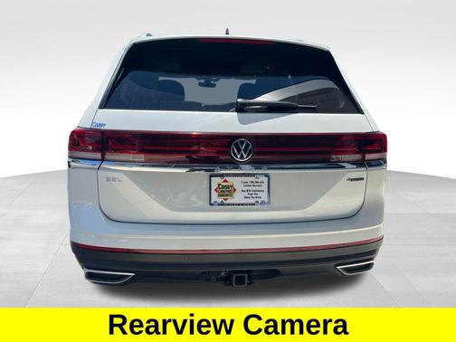 Opal White Pearl 2025 Volkswagen Atlas 2.0T SEL