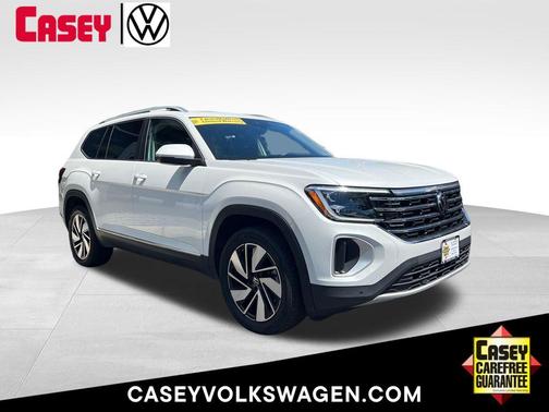 Opal White Pearl 2025 Volkswagen Atlas 2.0T SEL