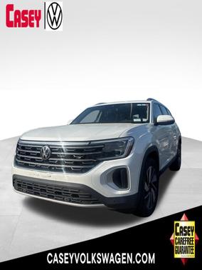 Opal White Pearl 2025 Volkswagen Atlas 2.0T SEL