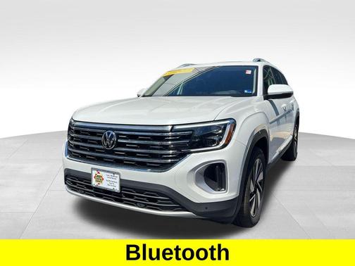 Opal White Pearl 2025 Volkswagen Atlas 2.0T SEL
