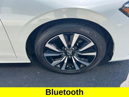 Platinum White Pearl 2023 Honda Civic EX