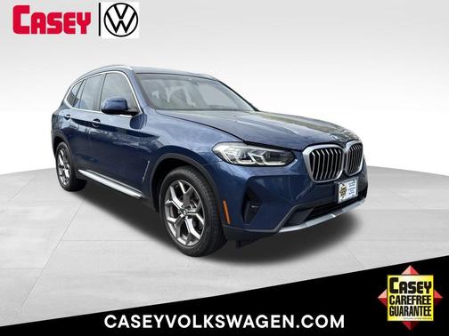 Blue Metallic 2022 BMW X3 sDrive30i
