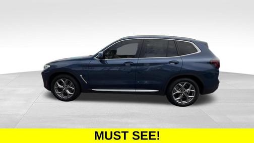 Blue Metallic 2022 BMW X3 sDrive30i
