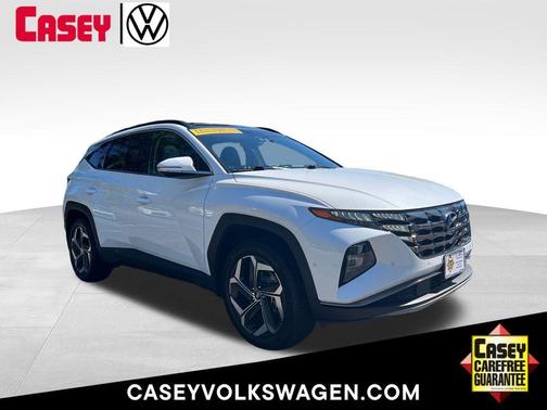 Quartz White 2022 Hyundai TUCSON Limited