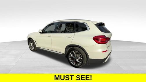 White Metallic 2021 BMW X3 xDrive30i