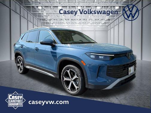 Monterey Blue Pearl 2026 Volkswagen Tiguan 2.0T SE R-Line Black