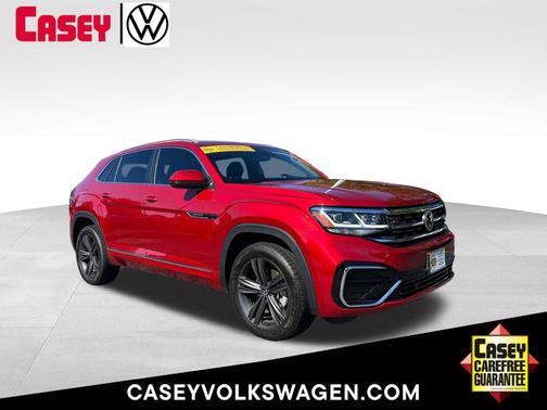 Red Metallic 2022 Volkswagen Atlas Cross Sport 2.0T SEL