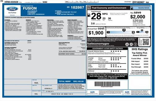 2014 Ford Fusion SE