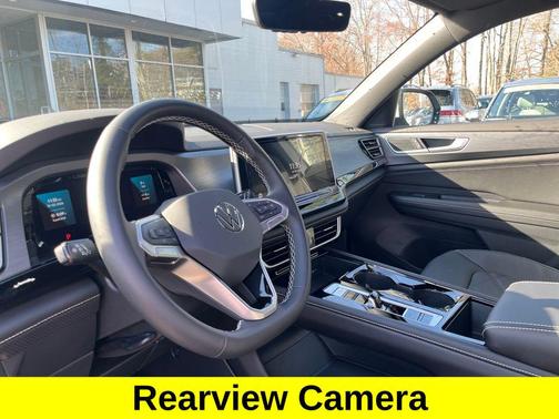 White Pearl 2026 Volkswagen Atlas Cross Sport 2.0T SE w/Technology 4MOTION