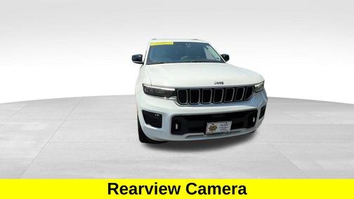 Bright White Clearcoat 2021 Jeep Grand Cherokee L Overland