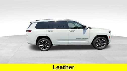 Bright White Clearcoat 2021 Jeep Grand Cherokee L Overland