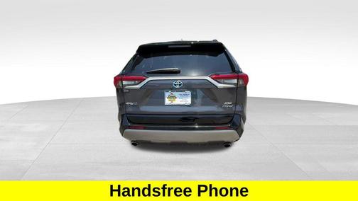 Magnetic Gray Metallic/Midnight Black Metallic 2023 Toyota RAV4 Hybrid SE