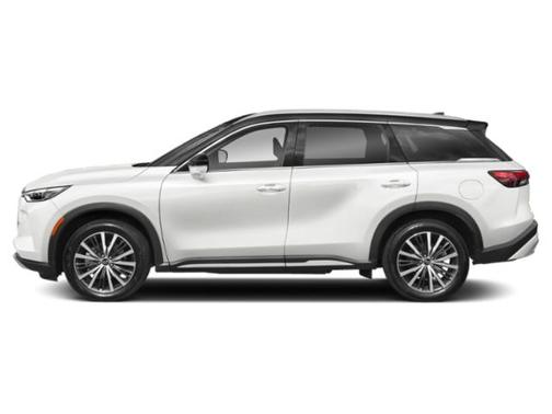 Majestic White/Black Obsidian 2025 INFINITI QX60 AUTOGRAPH