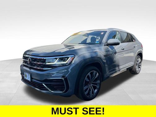 Pure Gray 2023 Volkswagen Atlas Cross Sport 3.6L V6 SEL Premium R-Line