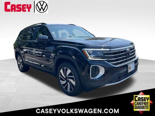 deep black pearl 2026 Volkswagen Atlas 2.0T SE w/Technology