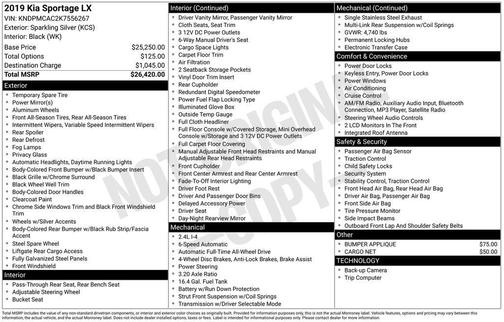 2019 Kia Sportage LX