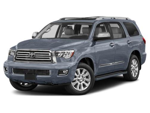 Shoreline Blue Pearl 2021 Toyota Sequoia Platinum