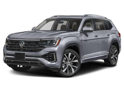 Platinum Gray Metallic 2024 Volkswagen Atlas 2.0T SEL Premium R-Line 4MOTION