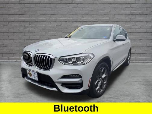Mineral White Metallic 2021 BMW X3 xDrive30i