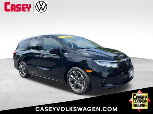 Crystal Black Pearl 2023 Honda Odyssey Elite