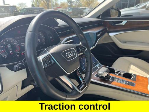 Gray 2022 Audi A6 45 Premium Plus