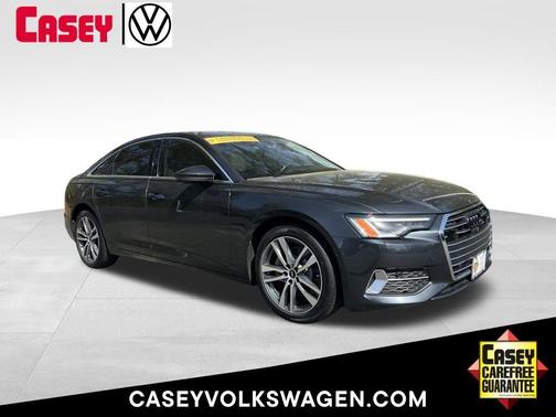 Gray 2022 Audi A6 45 Premium Plus