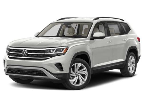 Pure White 2023 Volkswagen Atlas 3.6L SE w/Technology