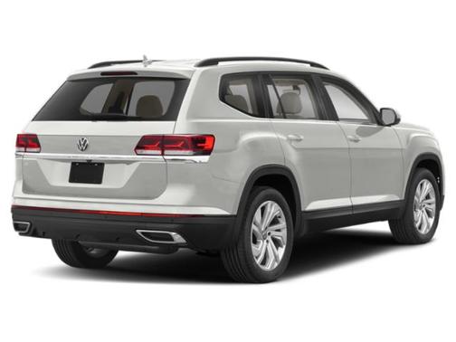 Pure White 2023 Volkswagen Atlas 3.6L SE w/Technology